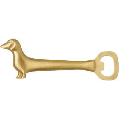 Be Home Gold Whimsical Bottle Opener, Dog