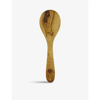 Be Home Grained Olive-wood Serving Spoon 25.5cm