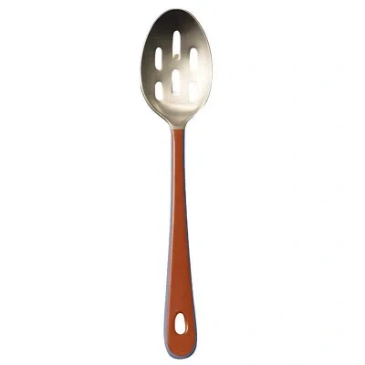 Be Home Harlow Bright Slotted Spoon With Stainless Steel Head, Raspberry In Pink