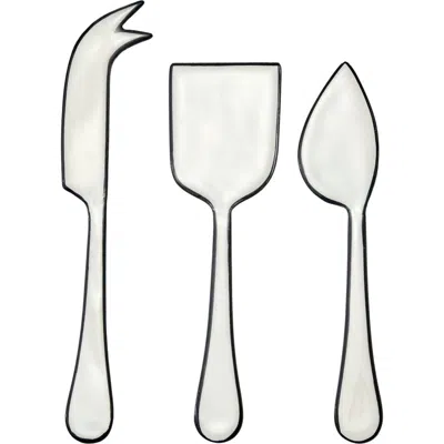 Be Home Harlow Cheese Set In White