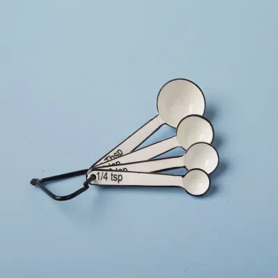 Be Home Harlow Measuring Spoons, White