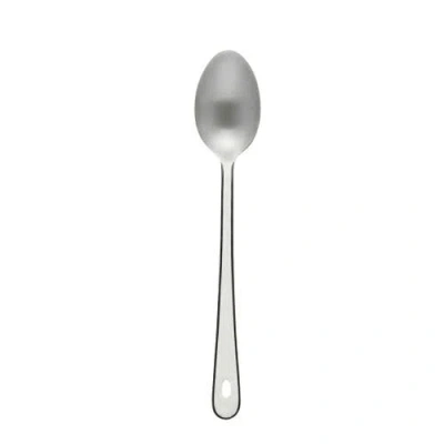 Be Home Harlow Mixing Spoon With Stainless Steel Head In Silver