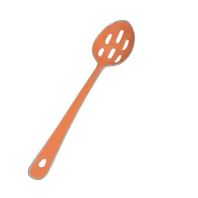 Be Home Harlow Slotted Spoon In Orange