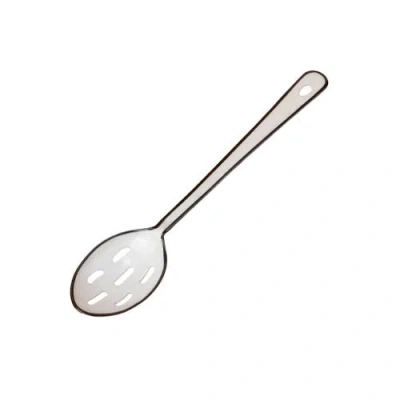 Be Home Harlow Slotted Spoon In Silver