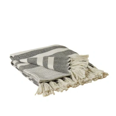 Be Home Keni Recycled Throw In White