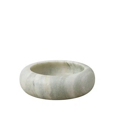 Be Home Lady Onyx Low Bowl In Gray