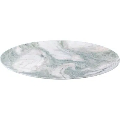 Be Home Lady Onyx Platter In White