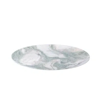 Be Home Lady Onyx Platter In White