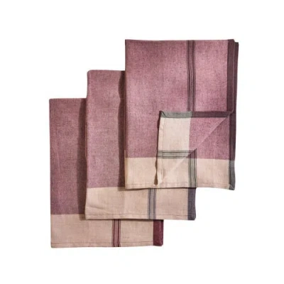 Be Home Lula Kitchen Towel In Purple