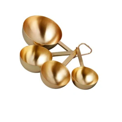 Be Home Luxe Measuring Cups In Gold
