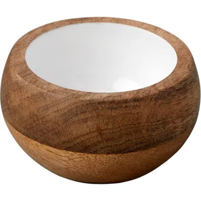 Be Home Madras Curva Bowl In Brown