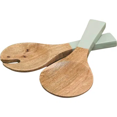 Be Home Madras Short Serving Set In Brown