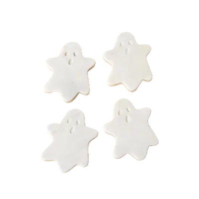 Be Home Marble Ghost Coasters In Gray