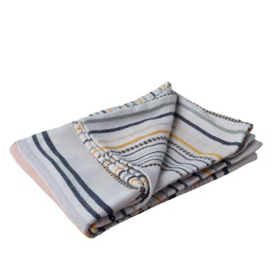 Be Home Moxy Recycled Throw In Blue