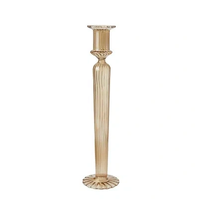 Be Home Nalia Candlestick, Dandelion In Yellow