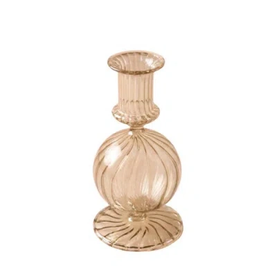 Be Home Nalia Parakeet Candlestick In Green