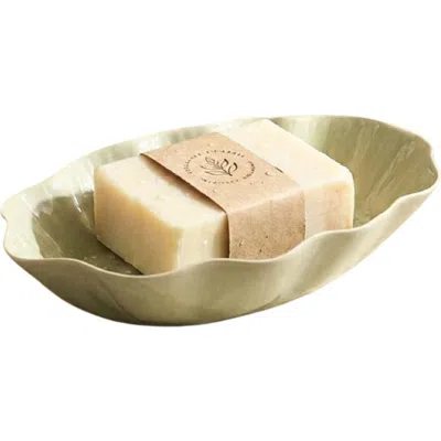 Be Home Nera Soap Dish In Green