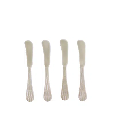 Be Home Nera Spreaders, Set Of 4 In Brown