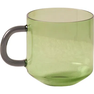 Be Home Niko Glass Mug In Green
