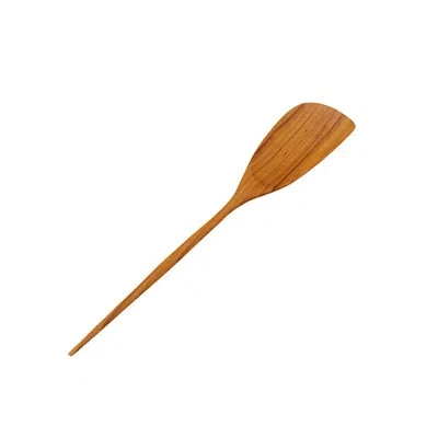 Be Home Padma Teak Corner Spoon In Natural Wood