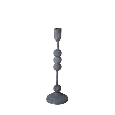 Be Home Petra Candlestick, Short In Black