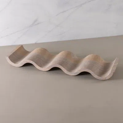 Be Home Rainbow Sandstone Wine Rack In Brown