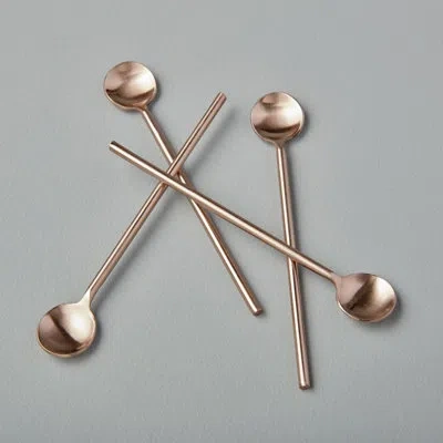Be Home Rosé Thin Spoons, Set Of 4