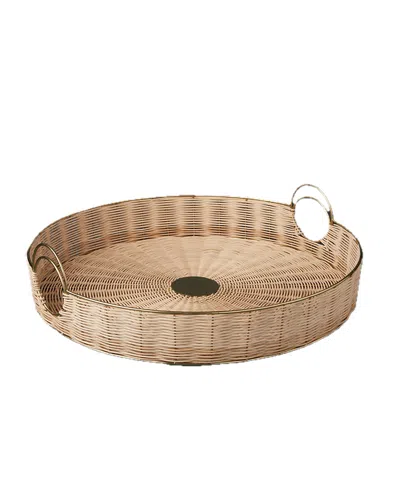 Be Home Rowan Coffee Table Tray In Neutral