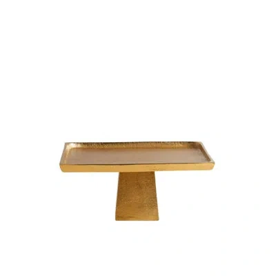 Be Home Seline Pedestal, Medium In Gold