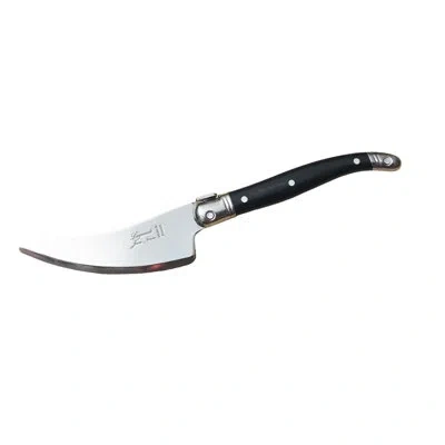 Be Home Set Of 4 Laguiole Pronged Knife, Black