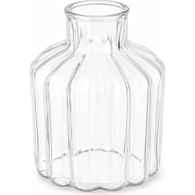 Be Home Shae Stepped Bud Vase In Transparent