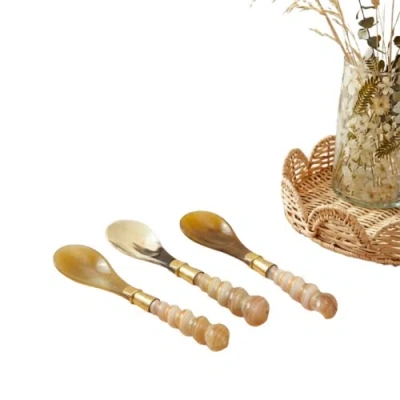 Be Home Sonae Mini Spoons In Brown