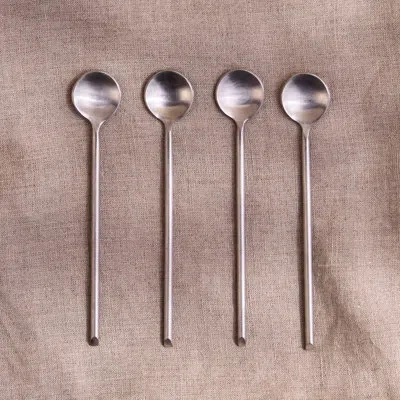 Be Home Thin Stainless Medium Spoons, Set Of 4
