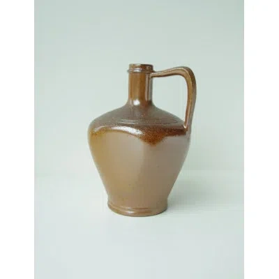 Be Home Vintage French Stoneware Bottle Gres (0.5 L) In Brown