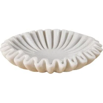 Be Home Waterloo Marble Bowl In Brown
