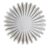 Be Home Waterloo Marble Bowl, Medium In White
