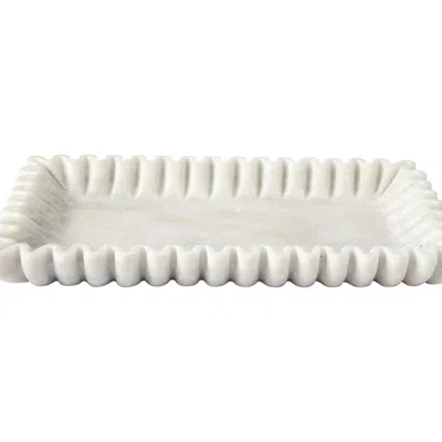 Be Home Waterloo Platter In White