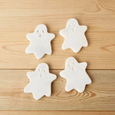 Be Home White Marble Ghost Coasters, Set Of 4
