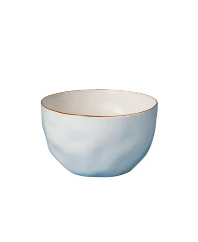 Be Home Yara Stoneware Bowl In Blue