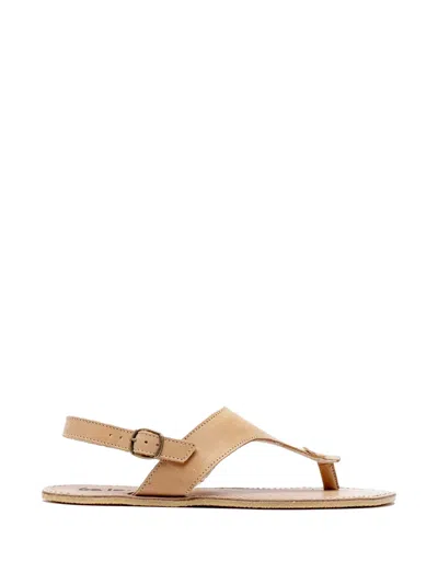 Be Lenka Buckle-fastening Thong Sandals In Neutral