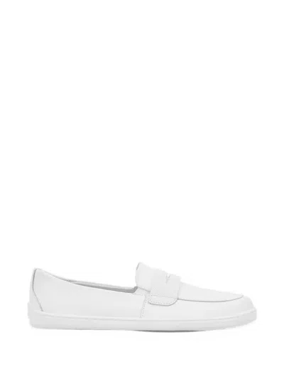 Be Lenka Buena Penny-slot Loafers In White