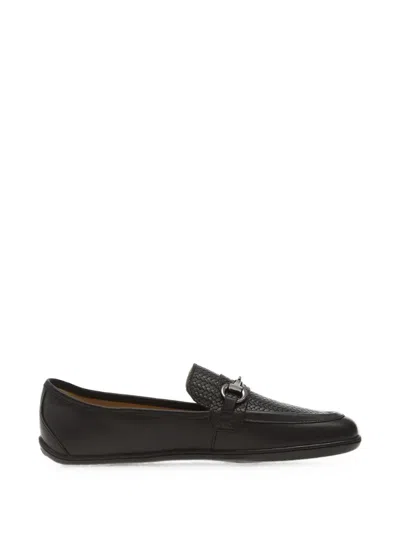 Be Lenka Divella Woven-panel Bit Loafers In Black