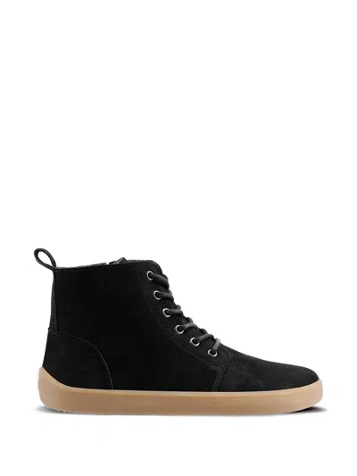 Be Lenka Lace-up Suede Sneakers In Black