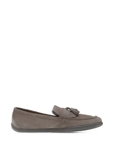 Be Lenka Tassel Fringe Loafers In Gray