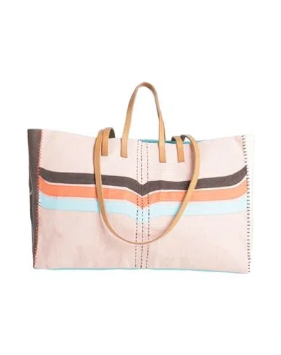 Be Parisian Woman Handbag Light Pink Size - Textile Fibers
