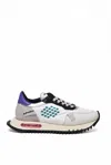 Be Positive Leather/polyester Sneakers - White In White