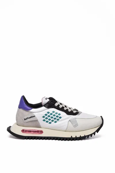 Be Positive Leather/polyester Sneakers - White