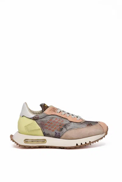 Be Positive Space Race Sneakers - Brown In Multi