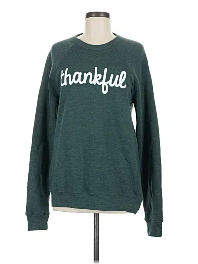 Pre-owned Be. Pullover Sweater In Teal