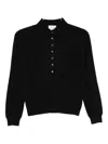 Be You Buttoned Sweater In Black